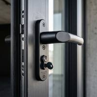 Ventanas Abatibles de Aluminio de Estilo Minimalista con Marco Estrecho para Ventilación de Balcones de Apartamentos de Gran Altura con Mosquiteras Integradas