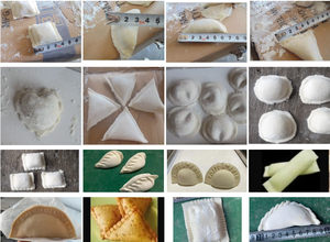 เครื่องทำซาโมซ่าแบบอัตโนมัติสำหรับเชิงพาณิชย์ เครื่องทำเกี๊ยวอัตโนมัติ เครื่องขึ้นรูปเอ็มปานาดา - Product Image 4