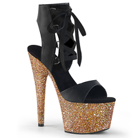 17CM / 7 pouces nouvelles jolies sandales à talons à plateforme pour femmes, chaussures de fête à talons hauts, chaussures de danse pôle