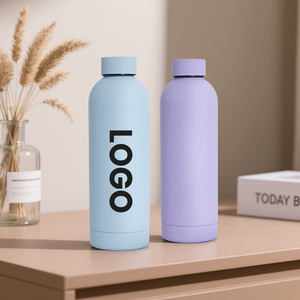 Đôi Tường Thể Thao 304 Da Cảm Giác Matte Nhỏ Hẹp Miệng Nước Bằng Thép Không Gỉ Chai Flask Cho Các Trường Học - Product Image 4