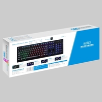 Clavier filaire de jeu mécanique rétro-éclairé rvb, 104 touches ZGB g2, USB, livraison directe