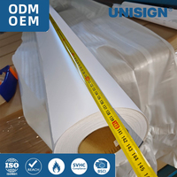 Rouleau d'autocollants en vinyle PVC brillant mat auto-adhésif pour impression éco-solvant