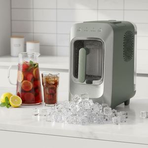 Máquina de Hielo Redonda de Lujo 2026, Portátil, con Carcasa de Plástico, 120W, para Hogar, Oficina, Fiestas, Bar, Cocina - Product Image 1