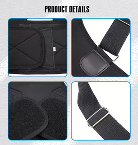 Logo personnalisé Lisseur magnétique Orthèse de douleur médicale Ceinture de soutien lombaire de l'épaule Correcteur de posture - Product Image 4