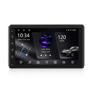 เครื่องเสียงติดรถยนต์แบบ Double Din ขนาด <span class=keywords><strong>7</strong></span> นิ้ว จอภาพสำหรับรถยนต์ วิทยุแอนดรอยด์อเนกประสงค์ เครื่องเล่นดีวีดีในรถยนต์ สำหรับเครื่องขยายเสียงในรถยนต์ - Product Image 1