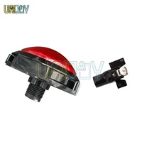 Bouton poussoir à dôme LED lumineux de 100 mm pour équipement de divertissement d'arcade, accessoires pour interrupteurs de machines à poussoir de pièces