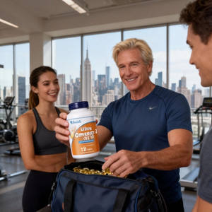 Suplemento de DHA e EPA para Saúde dos Olhos e do Cérebro, Cápsulas de Óleo de Peixe Omega 3 para Saúde do Coração - Product Image 5