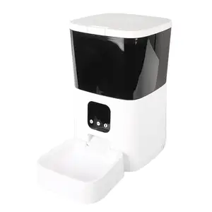 Auto Connected Smart Cat Dog Pet Feeder Food Dispenser Automatic Wifi Smart Pet Feeder With Camera For Phone App Remote Control