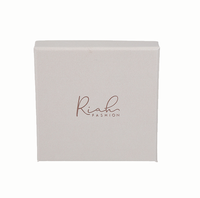 Boîte cadeau de mariage de style Simple, écharpe blanche de style ins avec boîte cadeau de main, logo personnalisé