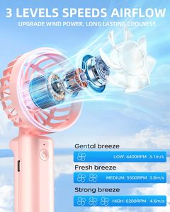 Personalized Smart New Arrivals <b>USB</b> Foldable <b>Mini</b> Rechargeable HandHeld <b>Fan</b> for Outdoor Ventilator <b>Mini</b> Portable <b>Fan</b> or Neck <b>Fan</b> - Product Image 4