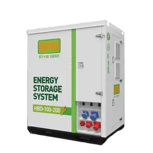 MPMC 200KWH Commercial 100KW BESS High Voltage Lithium Ion Battery Cabinet Energy Storage System Off Grid