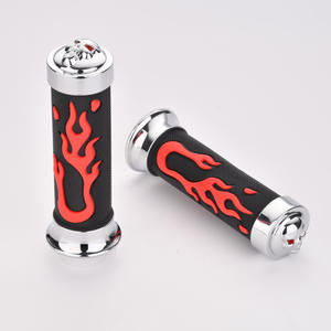 <span class=keywords><strong>Poignée</strong></span> d'illustration de feu <span class=keywords><strong>poignée</strong></span> de moto poignées de <span class=keywords><strong>poignée</strong></span> de moto <span class=keywords><strong>Domino</strong></span> en caoutchouc souple pour accessoires de motos - Product Image 3