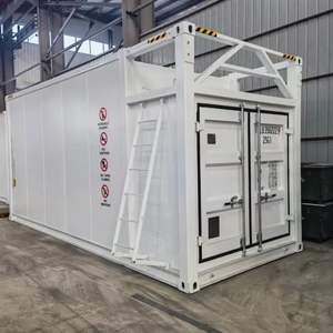 Station de carburant mobile en conteneur, réservoir sous pression en acier au carbone, pompe à essence, équipement de station-service, distributeur de carburant - Product Image 5