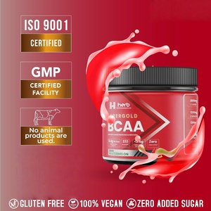 Marque privée Acides aminés énergétiques pré-entraînement BCAA Poudre de boisson énergétique Strawberry Burst Plus Electrolytes - Product Image 2