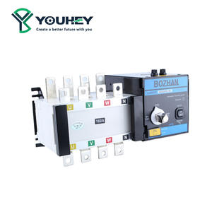 Interruptor de Transferencia Automática Aislado de Grado PC de 160A 4P, Interruptor Trifásico de Cuatro Cables de Doble Alimentación para una Transferencia de Energía Eficiente - Product Image 3