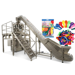 Fully Automatic Balloon Packaging Machine: PE Bags / Stand-Up <b>Pouches</b> Zipper M-Shaped Capable of <b>Working</b> With Different Kinds of - Product Image 1