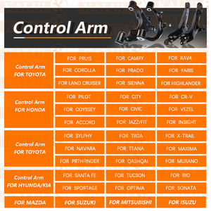 זרועות בקרה קדמיות ימין של קאלוג' עם מפרק כדורי 54500-0W000 545000W000 לניסאן פאת'פיינדר II (R50) 1995-2004 - Product Image 5