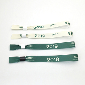 Braccialetti Personalizzati in Tessuto Ecologico Colorati con Stampa a Trasferimento Termico, Logo Personalizzato OEM per Eventi, Festival Musicali, Feste e Promozioni - Product Image 3