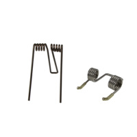 Fabricant en gros de ressorts de torsion métalliques doubles torsadés en acier inoxydable, sur mesure OEM/ODM, pour usage industriel