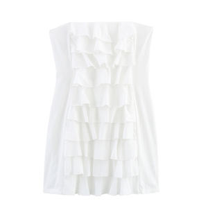 ชุดเดรสยาวผ้าชีฟองสไตล์ลำลองจากนักออกแบบ ZA ชุดเดรสเปิดไหล่พิมพ์<span class=keywords><strong>ลาย</strong></span>และลายสีพื้นซักได้สำหรับฤดูร้อน - Product Image 1