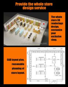 ชั้นวางของสำหรับร้านค้าปลีกชั้นวางของโลหะสำหรับร้านขายของชำและอะไหล่ที่ใช้สำหรับแสดงเสื้อผ้าและอาหารในซูเปอร์มาร์เก็ต - Product Image 5