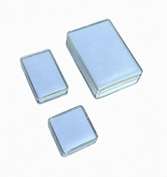 CICI PACK Boîte de rangement en plastique acrylique transparent écologique PS 2MM d'épaisseur avec logo personnalisable pour bijoux, pierres brutes et modèles de gemmes
