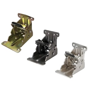 Furniture <b>Hinge</b> 2.5 Mm Iron Self Locking Surface Mount For Beds <b>Tables</b> Chairs Benches Folding Coffee <b>Tables</b> - Product Image 3
