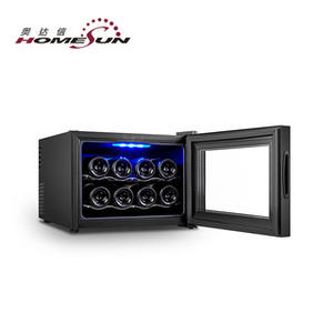 Enfriador de vino Aoda Semiconductor de 150L, gabinete refrigerado de temperatura constante para uso doméstico y hotelero - Product Image 5