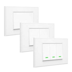 Interruptor Inteligente WiFi TB21 de 2 Canales con Control Remoto Tuya, Interruptor de Pared WiFi con <span class=keywords><strong>Alexa</strong></span> y Google Home - Product Image 4