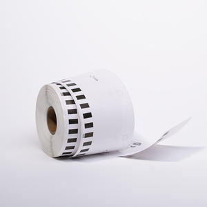 China Fabrikant Yesn Groothandel 62Mm X 30.48M Zonder Plastic <span class=keywords><strong>Hanger</strong></span> Compatibele Labels DK-22205 Broer Dk2205 Verzendlabels - Product Image 1