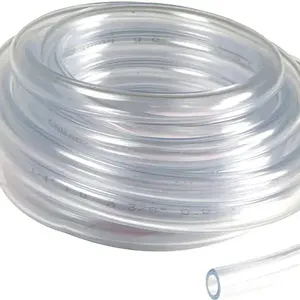 Flexible PVC Clear Single Level Pipe Tubing Plastic Transparent Water Vinyl Tube Hose