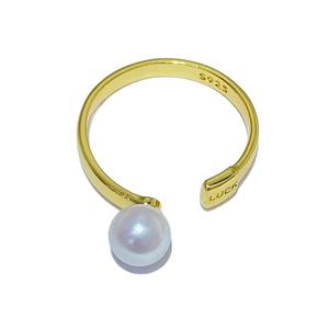 10710 Accessoires de perles DIY, bague en argent S925 avec support vide, ensemble de bijoux en argent multi-perles, perles de 3 à 8 mm, style tendance en incrustation - Product Image 4