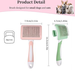 Dog Grooming Kit <b>Pet</b> Slicker <b>Brush</b> Long-Haired Dog Grooming <b>Brush</b> Set Deshedding and Dematting - Product Image 2