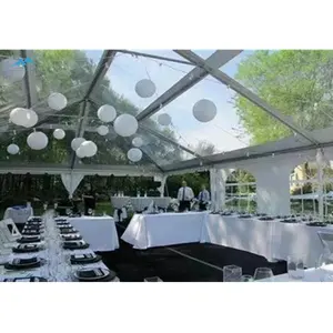 100 seater good quality Wedding Party Tent with Curtains and Lining