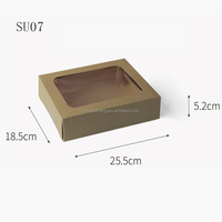 Boîte à sushi pliable écologique, conteneur à emporter en carton robuste avec couvercle anti-buée, idéal pour la nourriture japonaise, boîte à sushi