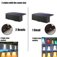 Lámpara de Pared LED Solar para Exteriores, Impermeable, para Terraza, Jardín, Valla, Pared Exterior