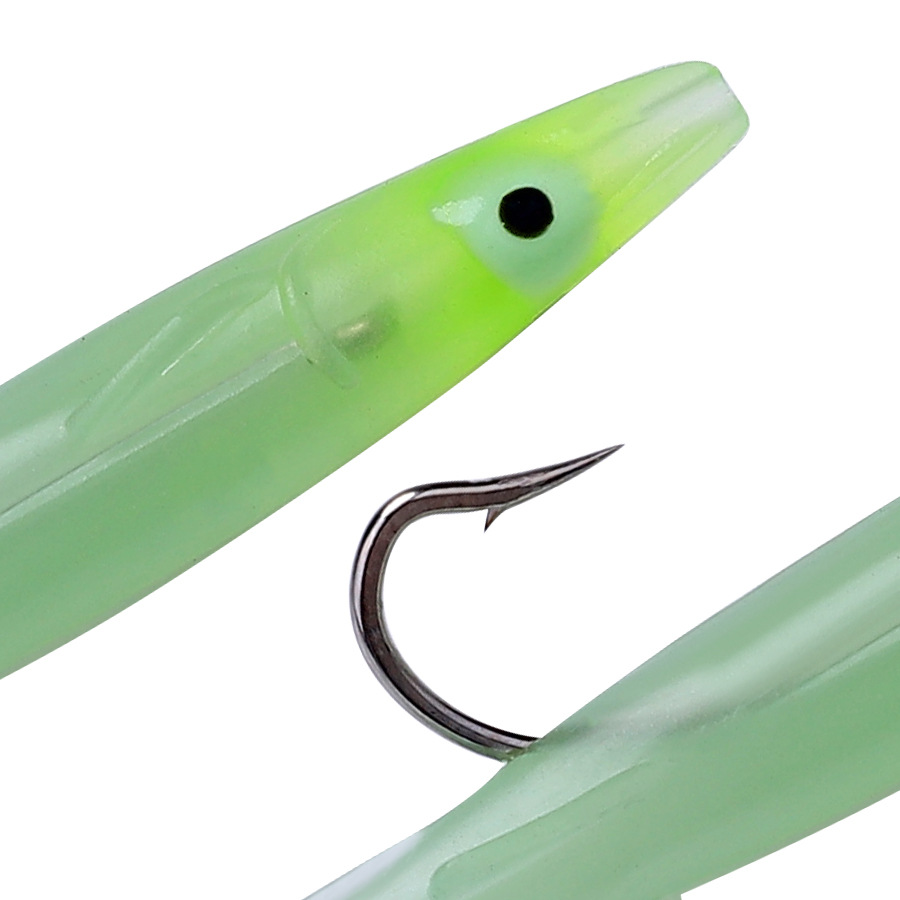 OEM Soft Fishing Lure Eel Silicone Artificial Bait 55mm-105mm