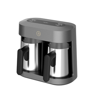 Hotsy High Quality Heat Protection Stainless Steel Electric Automatic Arabic Double Cups Turkish <b>Coffee</b> Machine - Product Image 3