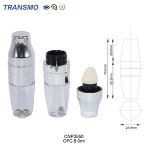 Tubes de gloss à lèvres, anticernes et fards à joues de 8,0 ml, forme spéciale, logo personnalisé, couleur, avec éponge, fabricant de flacons en plastique - Product Image 2