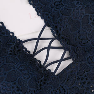 Set di mutandine in pizzo con Design a righe <span class=keywords><strong>X</strong></span> e reggiseno BoyShort - Product Image 6