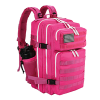 Voyage étanche Fitness pêche sac à dos noir blanc cravate teinture 45L tactique Gym sac à dos double porte-gobelets