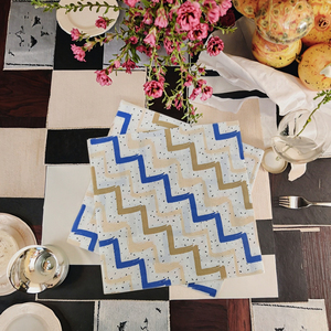 Khăn Giấy Sọc-33 miếng <span class=keywords><strong>3</strong></span> lớp màu có thể thay đổi được làm từ bột gỗ tự nhiên Khăn ăn dùng một lần - Product Image 2