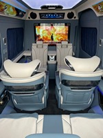 GZYLC Kit de Sièges et Cloisons Intérieures de Luxe VIP pour Mercedes Sprinter – Aménagement Complet des Murs Intérieurs