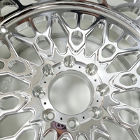 Jantes forgées FANXI série simple 26x14 26x16 concaves polies 6x5.5 8x6.5 pour Ford F250 usage intensif 24x14 20x10 5x5.5 6x5.5