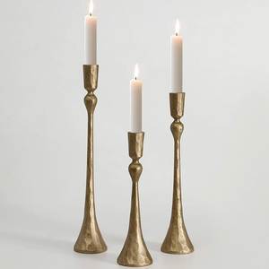 Premium Aluminum Candle Holder Handmade Luxury Decorative Item For Hotels Restaurants And Home Interior Decoration Projects - Product Image 3