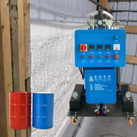 Machine de pulvérisation de mousse de polyuréthane PU à haute efficacité et à prix abordable