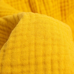 Tela de Crepé de Algodón Orgánico de Doble Capa, Tela de Muselina para Mantas de Bebé y Pijamas, en Oferta - Product Image 6