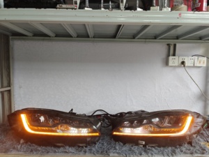 Faros LED Plug and Play para <span class=keywords><strong>Jaguar</strong></span> <span class=keywords><strong>F</strong></span>-<span class=keywords><strong>PACE</strong></span> <span class=keywords><strong>X761</strong></span> 2019, Versión Alta, con Función AFS, Sin Programación, Sin Códigos de Error - Product Image 5