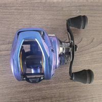 Moulinet de pêche à lancer avec roue de frein métallique, roulements en acier inoxydable 5-9BB, 12-15KG LN400 HASIDA pour rivière, lac, ruisseau