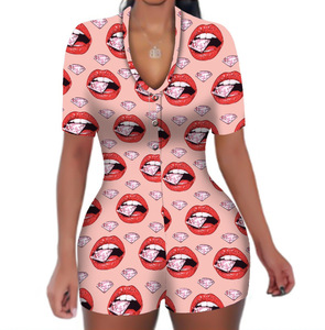 <span class=keywords><strong>Pigiama</strong></span> Intero da Donna a Maniche Lunghe con Stampa Lettering 2026 per Adulti - Product Image 2